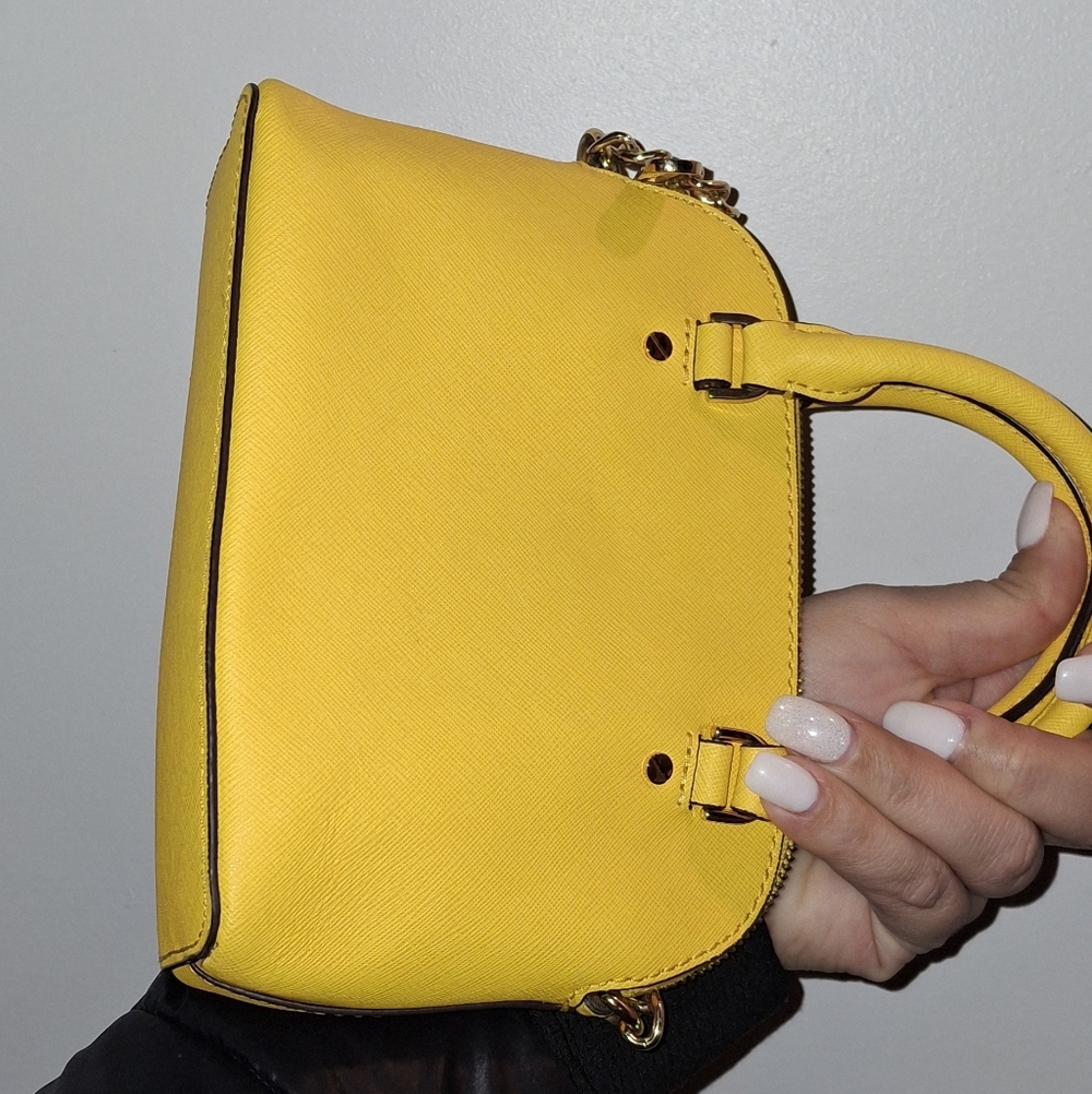 Michael Kors Bright Yellow Mini Bag - Picture 2 of 4